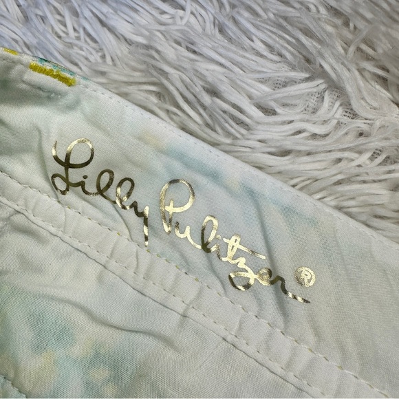 Lilly Pulitzer Callahan Shorts Dandelion Yellow Beach Gypsies | Size 0 NWT - Picture 6 of 13